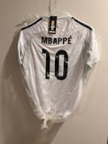 Real Madrid Home Kit w/ Mbappe name